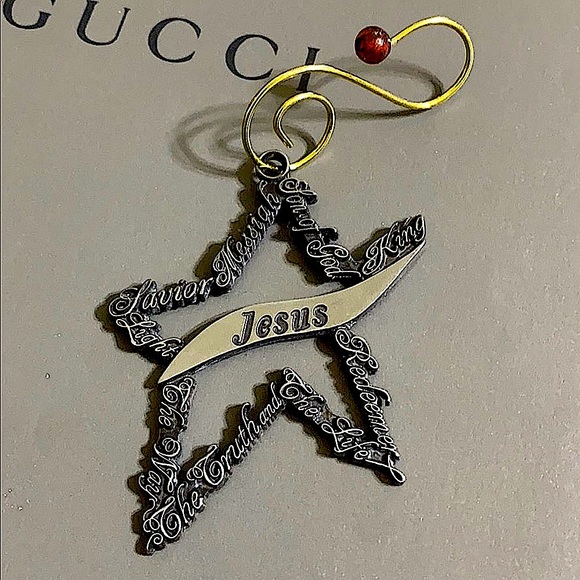 🖤Star with Jesus Christ💕 name on decor - Picture 1 of 8